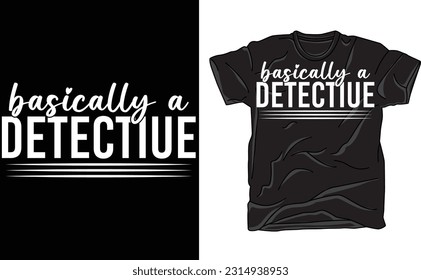 Im Wesentlichen ein Detektivhemd, True Crime T-Shirt, Crime Fan Shirt, Murder Fan Shirt, Mörder T-Shirt, Crime Series,