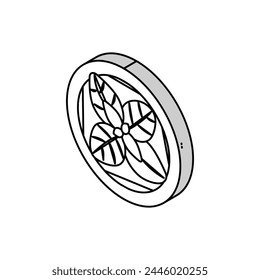 basil cosmetic plant isometric icon vector. basil cosmetic plant sign. isolated symbol illustration