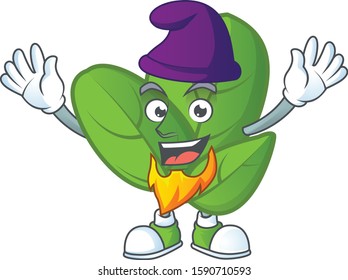 Basil mascot cartoon style as an Elf