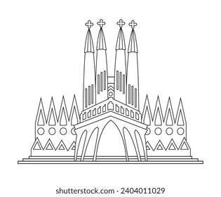 Basilika der heiligen Familie, einzelne Illustration