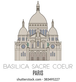 Basilica Sacre Coeur, Paris 