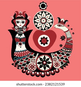 basilisk illustration. Girl child tshirt pattern design. T shirt trendy