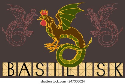 Basilisk with title