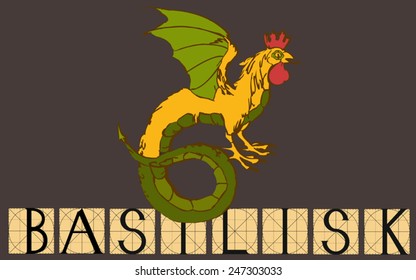 Basilisk with title