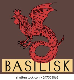 Basilisk with title