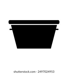 Icono del lavabo ilustrado en el fondo