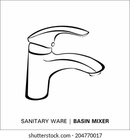 Basin mixer
