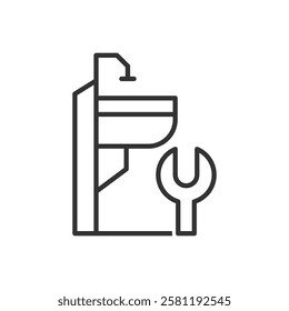Basin Setting Icon Sign Symbol