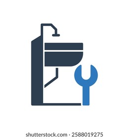 Basin Setting Icon Sign Symbol