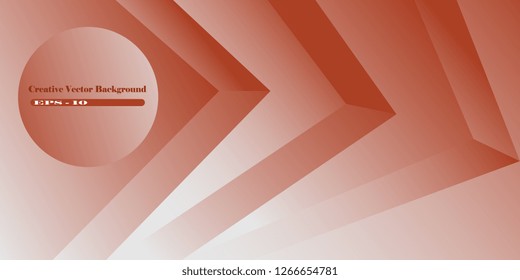The basis for business cards and flyers of geometric gradient shapes