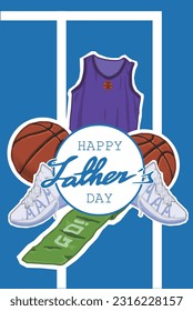 Baskerball equipments, balls, jersey, shoes, tower for Father's Day gifts