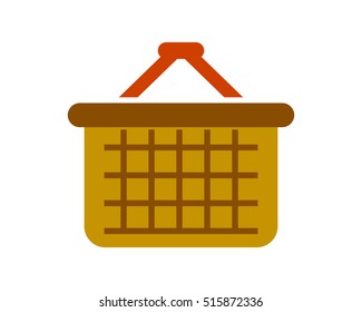 basket bag image vector icon logo symbol