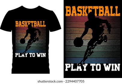 basket ball  baseball t shirt design, retro vintage t shirt design