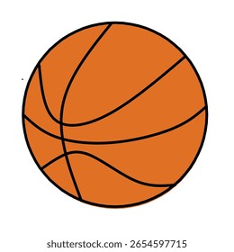 basket ball design vector illustration sports isolated on white background