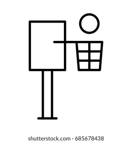 Basket ball icon  