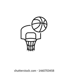 basket ball icon, illustration design template