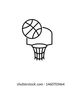 basket ball icon, illustration design template