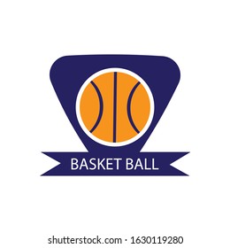 basket ball icon logo vector