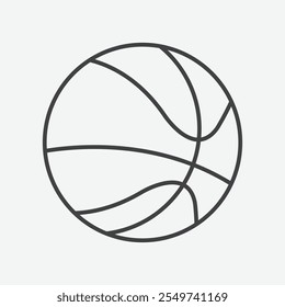 Basket Ball Icon set. vector illustration.