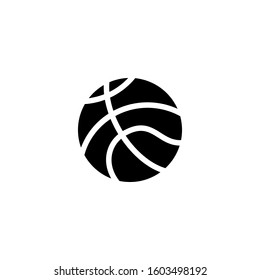 Basket ball icon template. Vector illustration 