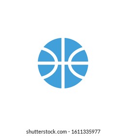 Basket ball icon template. Vector illustration 