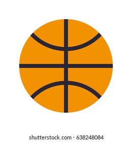 Basket ball isolated