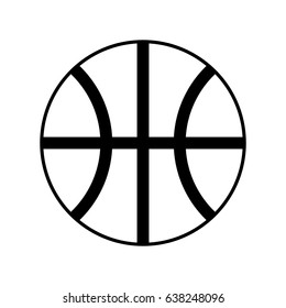 Basket ball isolated