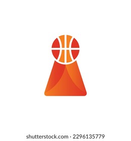 Basket Ball Logo Design Vector