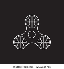 Basket Ball Logo Design Vector