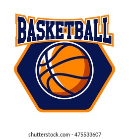 Basket Ball Logo Icon vector