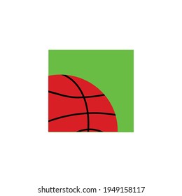 basket ball logo stok vektor template