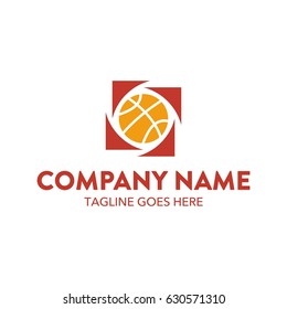 Basket Ball Logo Template