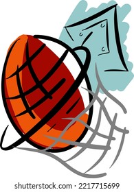 Basketball auf den Ringen