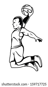 basket ball player