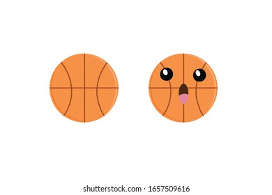 Basket ball school object vector illustration