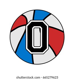 basket ball symbol design