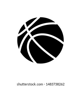 Basket Ball Symbol Icon Vector Design Illustration