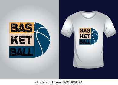 Basket ball t shirt design