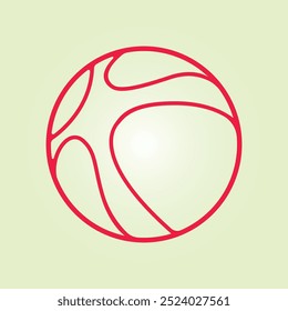 Basket ball trendy artwork gorgeous abstract vector illustration colorful useful design.eps