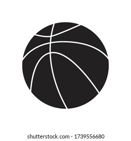 Basket ball vector. basketball icon vector, in trendy flat style isolated on white background. basketball icon image, basketball icon illustration