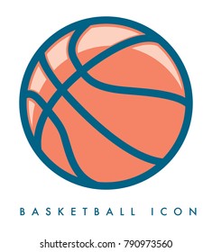 basket ball vector icon