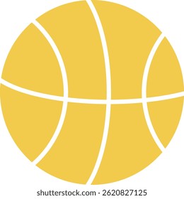 Basket Ball vector icon. Can be used for printing, mobile and web applications.