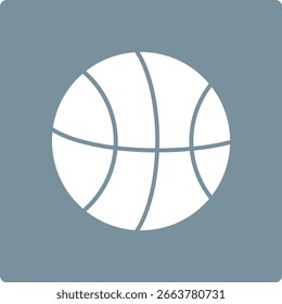 Basket Ball vector icon. Can be used for printing, mobile and web applications.