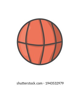 Basket ball vector template design illustration