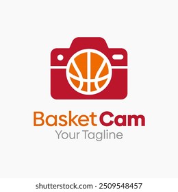 Basket Camera Logo Design Template. Good for Business, Agency, Community and Organization