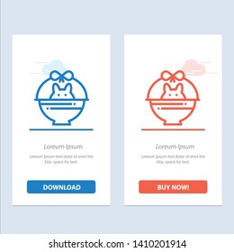 Basket, Cart, Baby, Nature  Blue and Red Download and Buy Now web Widget Card Template