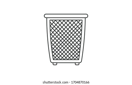 Basket, cart, ecommerce, full, shopping, shopping basket, food, consumption, box, market, quality, trash, waste, recycle, bin, can free vector icon
