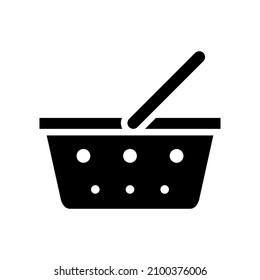 Basket Case Icon Vector Trendy Style