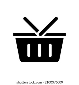 Basket Case Icon Vector Trendy Style