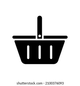 Basket Case Icon Vector Trendy Style